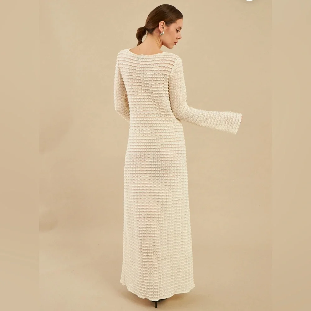 NWOT Stunning Turkish Designer Handmade Dress - Picture 4 of 7